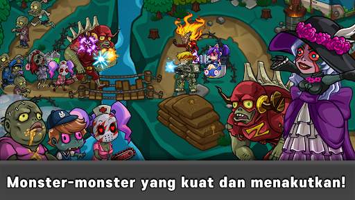 Heroes Defense: Attack on Zombie screenshot 5