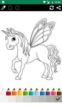 Unicorn Coloring screenshot 3