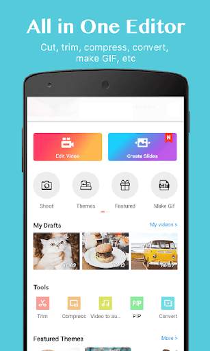 Video Clip Maker from Photo with Song screenshot 1
