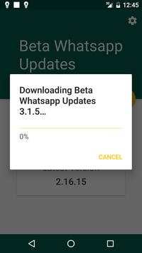 Beta Whatsapp Updates PRO screenshot 1