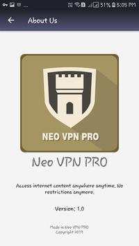 NeoVPN - Unlimited Unblock Free Wifi Proxy VPN screenshot 3