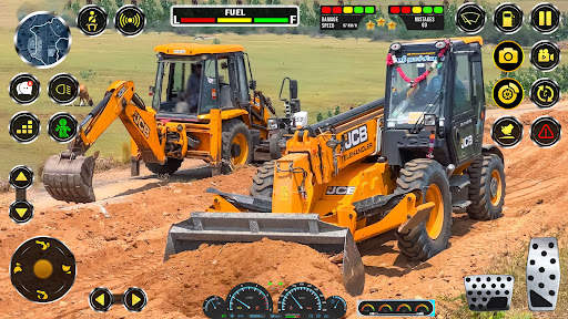 permainan simulator kren jcb screenshot 3