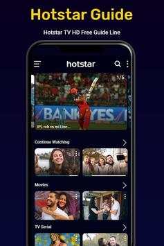 Hotstar Live Cricket, TV Shows & Free Movies Guide screenshot 1