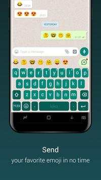 Keyboard for Whatsapp-fast emoji/sticker/gif send screenshot 4