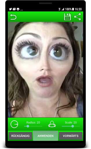 Face Warp Funny Grimace Maker screenshot 2