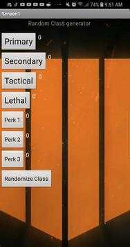 Black Ops 4 Random Class Generator 1 تصوير الشاشة