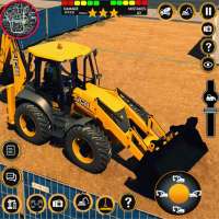 JCB Excavator Construction 3D icon