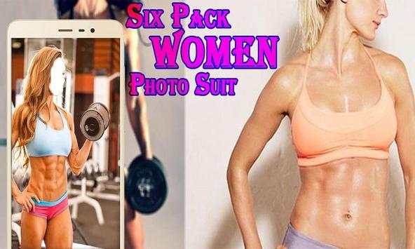 Woman Six Pack Photo Suit screenshot 1
