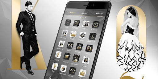 King&Queen GO Launcher Theme screenshot 5