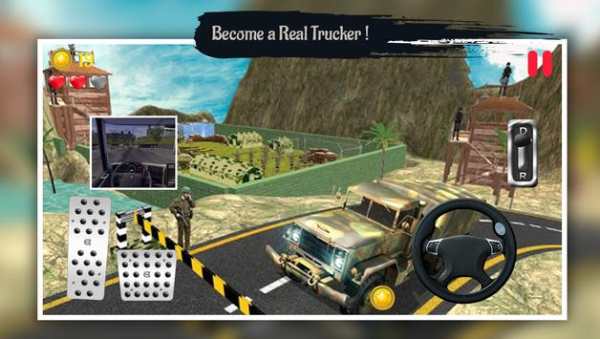 Army(Military) OffRoad Truck Driving Simulator screenshot 1