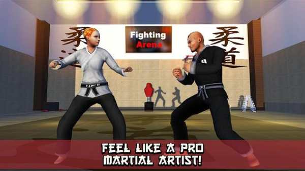 Judo Fighting Tiger 3D screenshot 2
