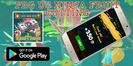 Free UC Ninja Fruit Cutting Game, & Royal Pass 15  screenshot 1