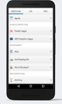 Skor sepak bola Live screenshot 2