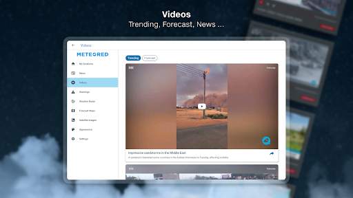 Weather Radar - Meteored News screenshot 13