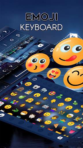 Night City Keyboard स्क्रीनशॉट 4