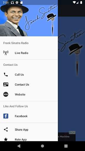 Frank Sinatra Radio 3 تصوير الشاشة