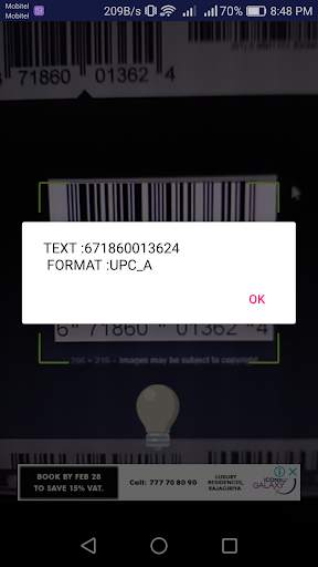 QR & Barcode Scanner - Free screenshot 2