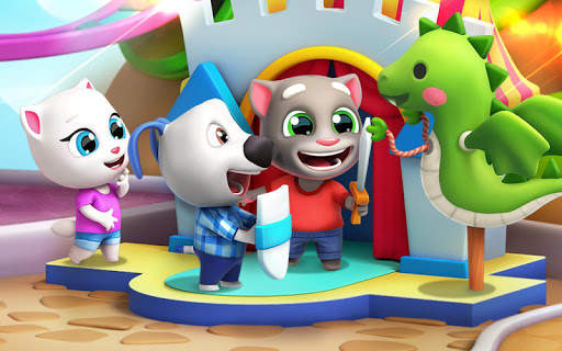 Talking Tom Fun Fair скриншот 8