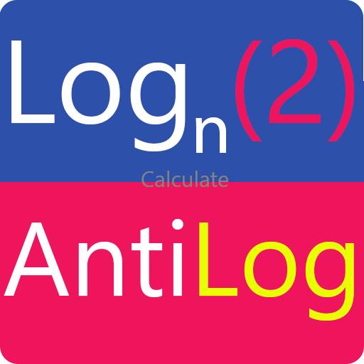 Logarithm &amp; Anti-log Calculator (Decimal/Fraction) आइकन