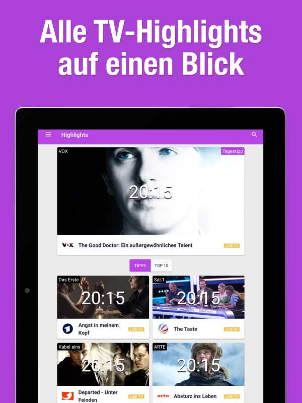 TV.de Couchfunk Live TV screenshot 7