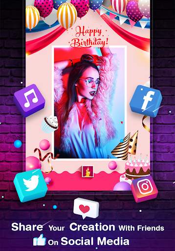 Birthday Video Maker with Song and Name screenshot 14