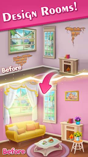Girl home cleaning game screenshot 1