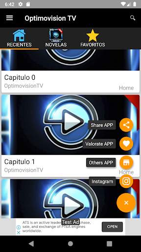 Optimovision Tv - Telenovelas screenshot 1