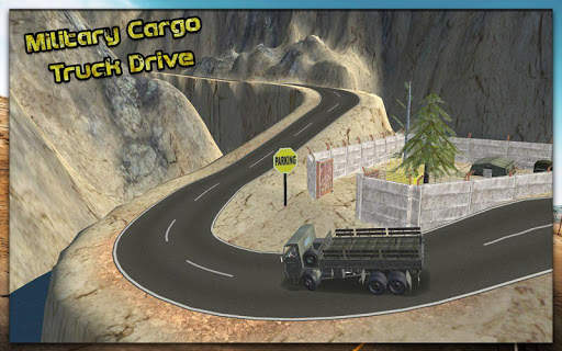 Military Cargo Truck Drive screenshot 1