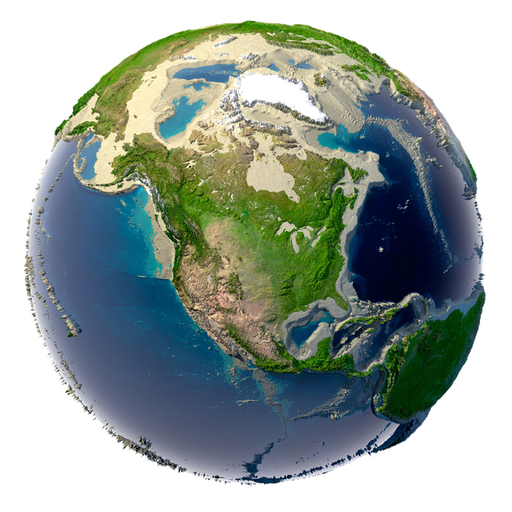 Offline World Map icon