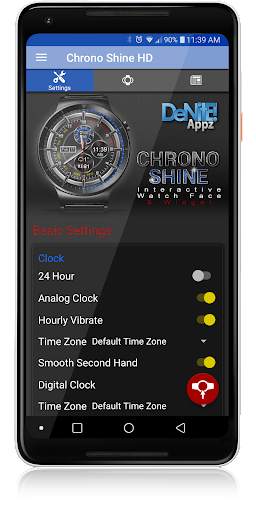 Chrono Shine HD Watch Face screenshot 5