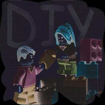 DIY lego GIRL AND SWING screenshot 1