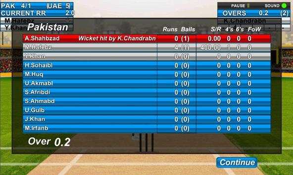 Cricket Hero Challenge 3D 2016 screenshot 4