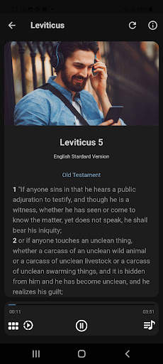 English Audio Bible: ESV screenshot 6