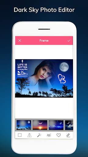 Good Night Photo Editor - Night Photo Frames screenshot 6