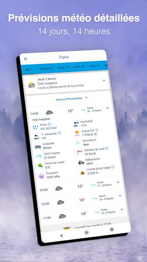 Météo - Meteored France screenshot 2