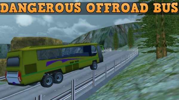 Dangerous Offroad Bus screenshot 1