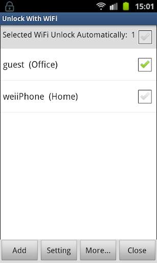 Unlock With WiFi Pro screenshot 1