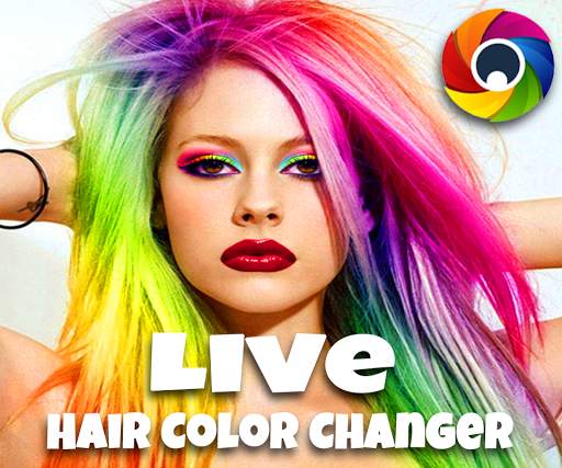 Hair Color Changer Camera LIVE screenshot 1