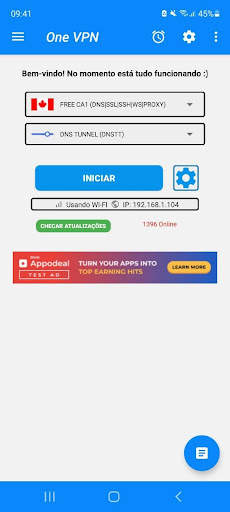 One VPN - DNSTT Plugin screenshot 1