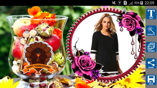 Thanksgiving Photo Frames 2 تصوير الشاشة