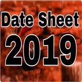 All Class Date Sheet 2019 5.0