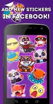 Stickers for Facebook screenshot 4