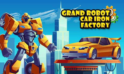 Grand Robot Car Iron Factory Maker Game screenshot 1