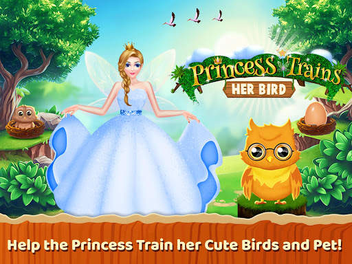Princess Trains her Bird - How to Train a Bird screenshot 1