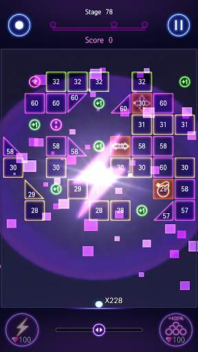 Brick Crush Saga - Glow Ball screenshot 5