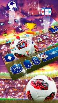 Keyboard Sepakbola Prancis screenshot 3