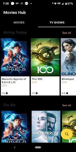 MovieHub - HD Movies,Tv Shows, Ratings,Cast screenshot 3