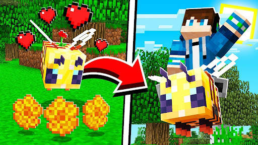 Bee Player Mod For Minecraft screenshot 3