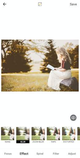 Auto Blur Background Photo Editor - Glitch BG,Neon screenshot 3