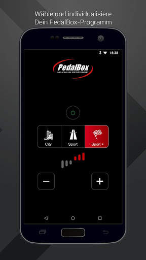 DTE PedalBox screenshot 2